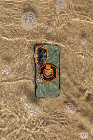UAG Tech Crossbody Sling with DRYOUT® Active Moisture-Removal Technology™ Cross Body Bags case in Black lifestyle view