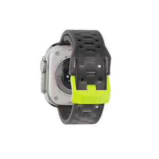UAG Civilian Silicone Strap for Apple Watch Ultra 3, Ultra 2, & Ultra Apple Watch Ultra 3/Ultra 2/Ultra case in Smoke/Acti...