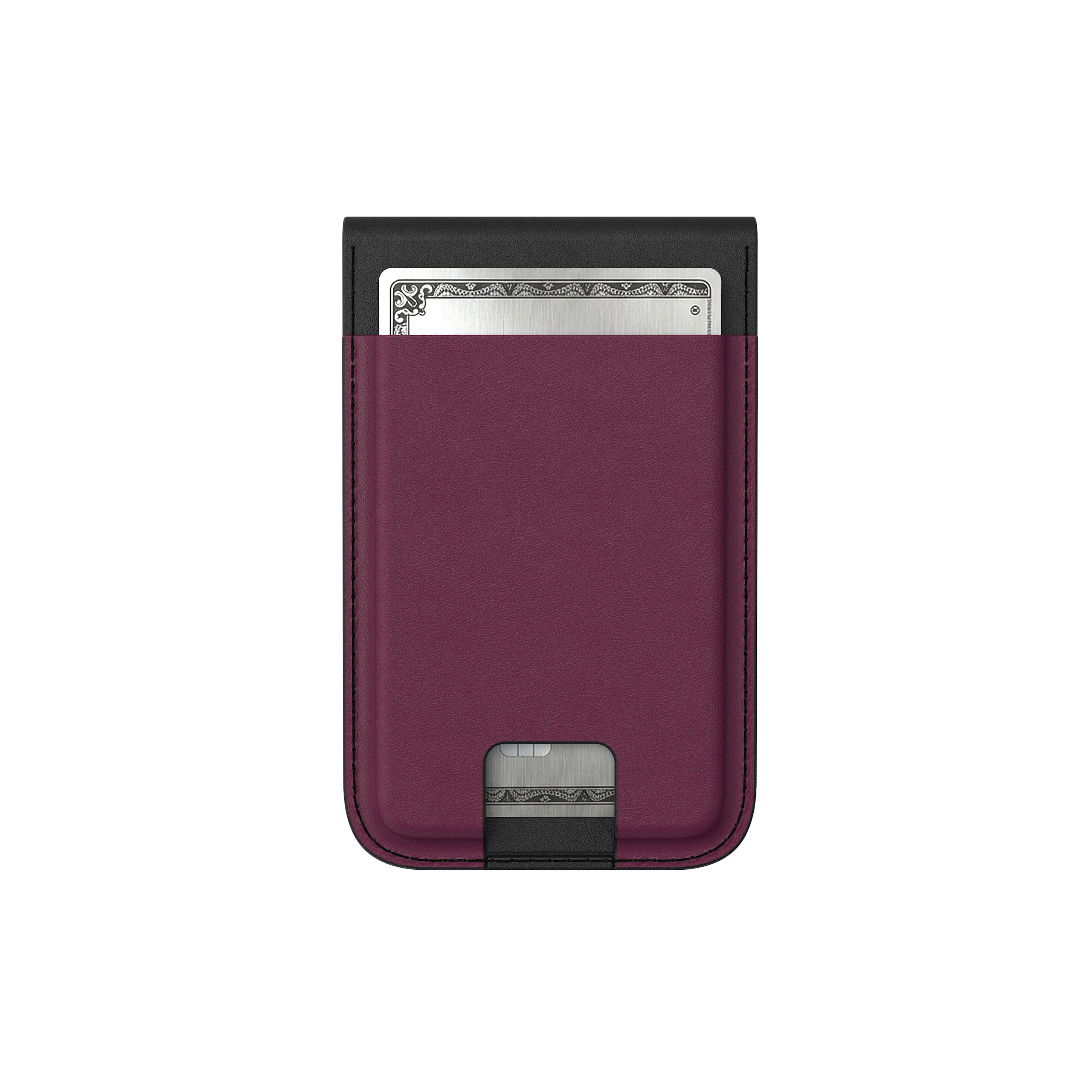 Metropolis Slim Everyday Wallet – Vegan Leather, Magnetic, Holds 5