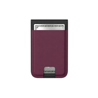 UAG Metropolis Vegan Leather MagSafe Wallet Wallets case in PU Deep Purple Synth