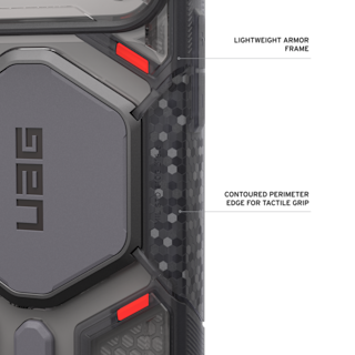 UAG Monarch Pro Veil iPhone 18 Pro Max Case iPhone 18 Pro Max in Ash detail view