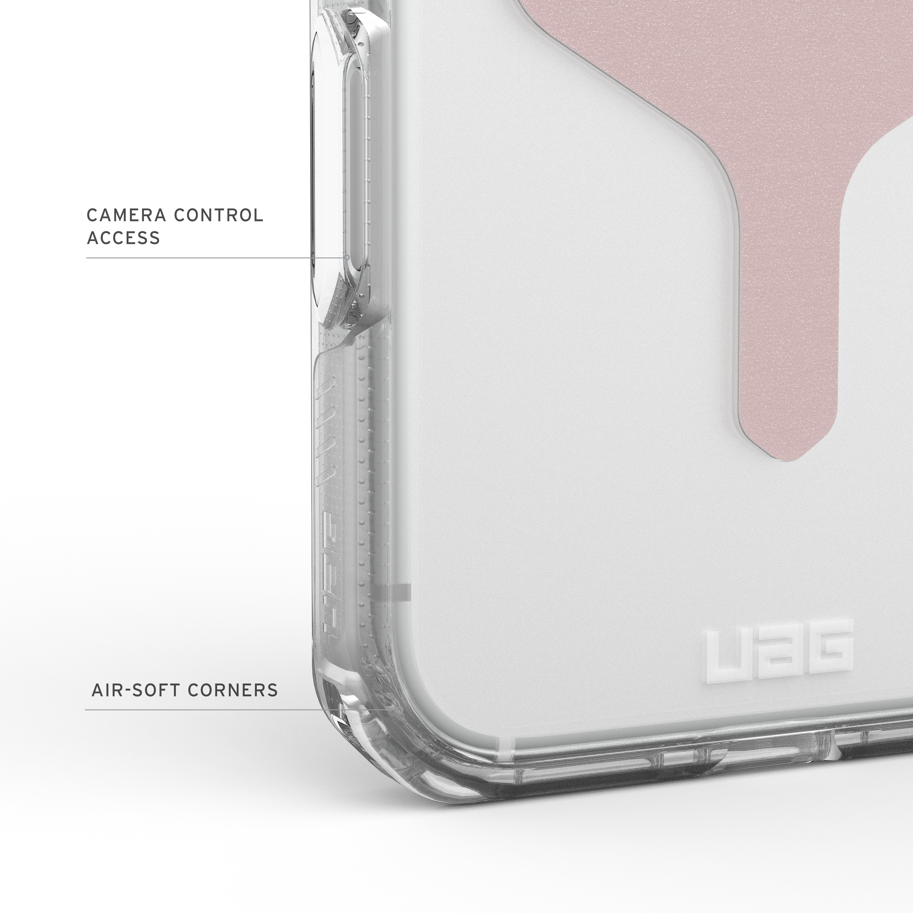UAG iPhone 17 Pro Max Case 16ft Drop Protection, Clear Slim Design
