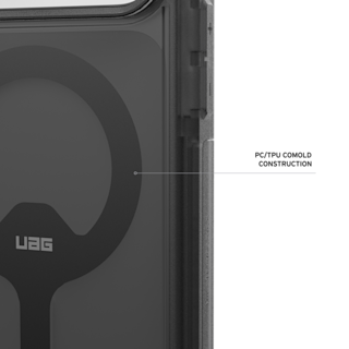 UAG Trooper iPhone 18/17 Pro Max Case iPhone 18 Pro Max in Ash detail view