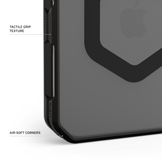 UAG Mouve iPhone Duo Case iPhone Duo in Ash detail view