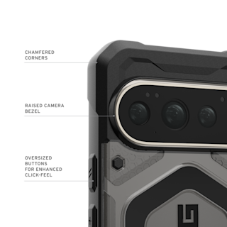 UAG Pathfinder Clear Pixel 11 Pro Case Pixel 11 Pro in Ash/Black