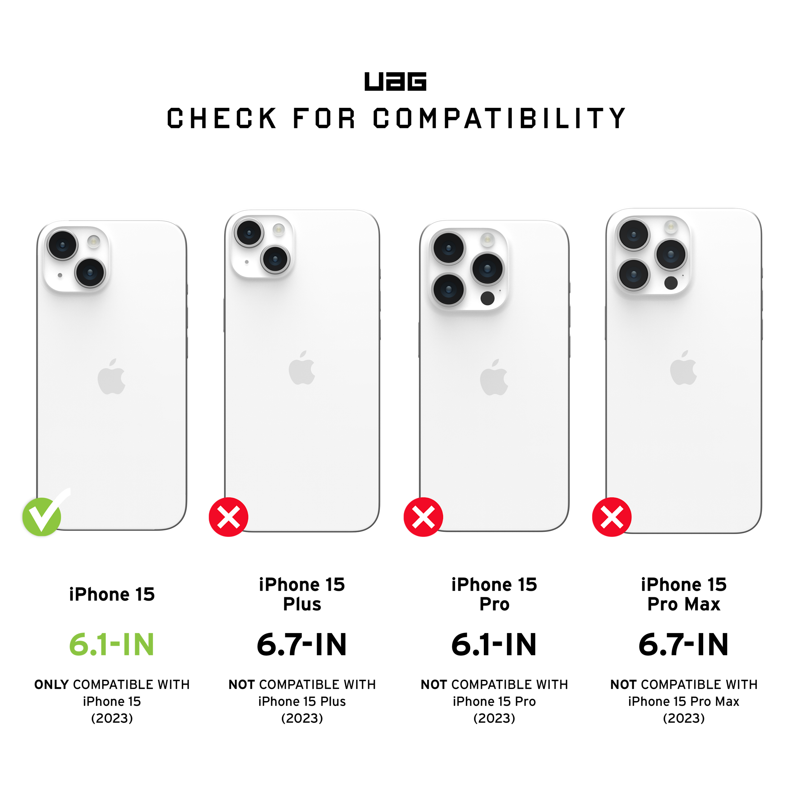 iPhone 15 Case for MagSafe Essential Armor | Urban Armor Gear