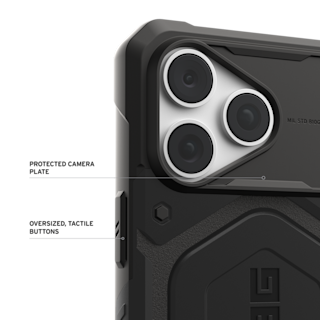 UAG Pathfinder iPhone 18 Pro Max Case iPhone 18 Pro Max in Black detail view