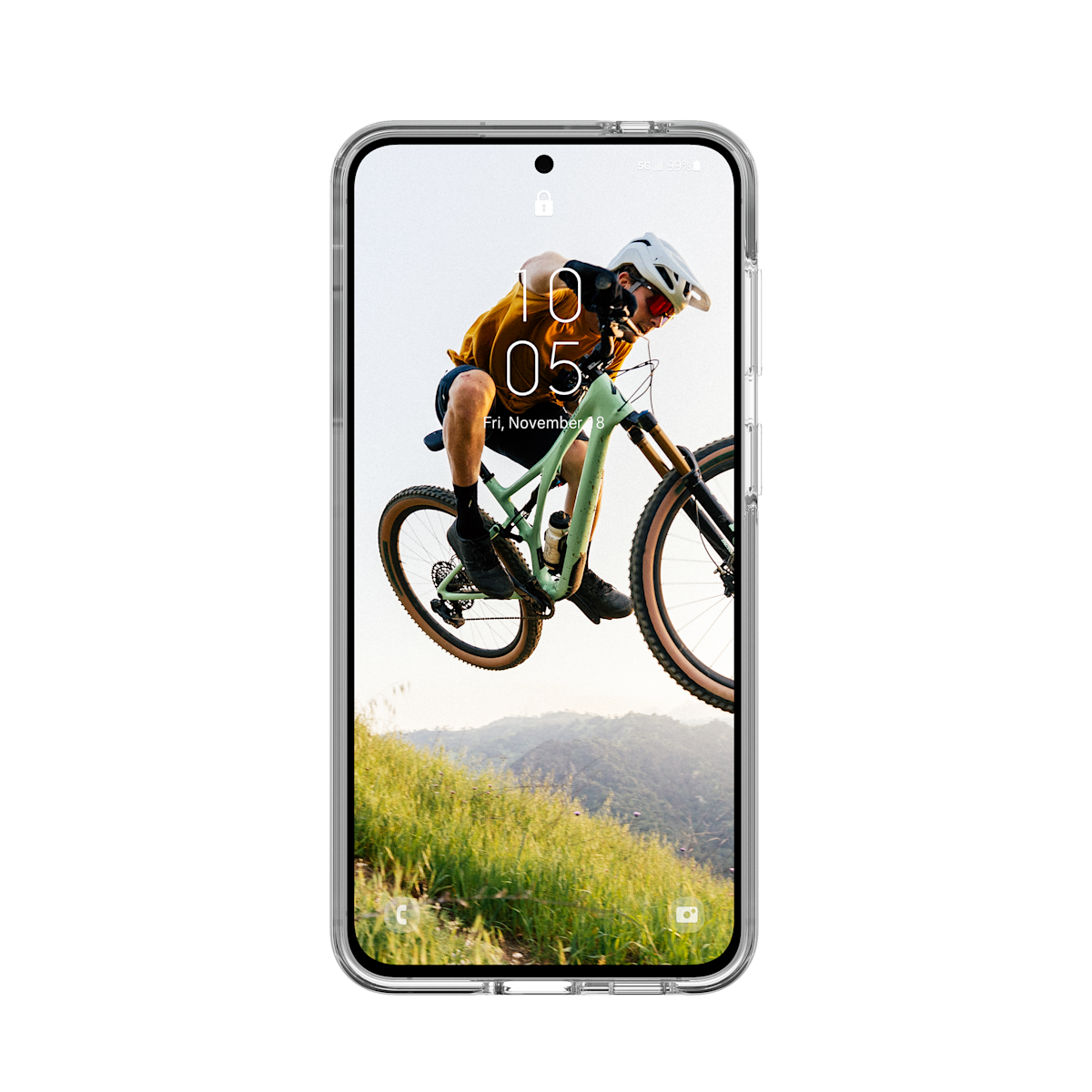 UAG Galaxy A57 Case Translucent Protective Rugged TPU Scout Clear