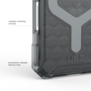 UAG Essential Armor iPhone 18/17 Pro Case iPhone 18 Pro in Ash detail view