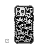 Pathfinder Case With MagSafe For Apple iPhone - Block 03 - Black Skulls
