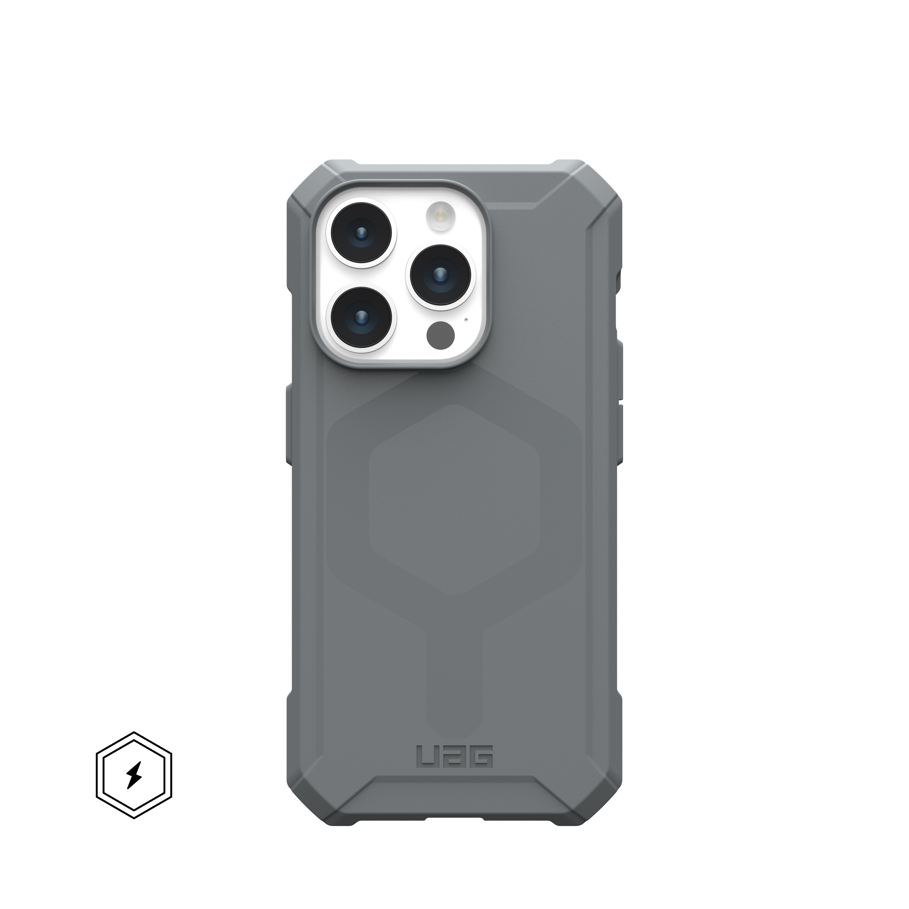 UAG iPhone 15 PRO MAX Essential Armor Case With MagSafe - Silver —  Macnificent