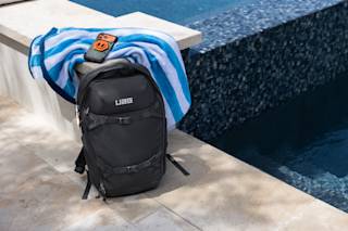 UAG 22L Backpack with DRYOUT® Active Moisture-Removal Technology™ Backpacks case in Black lifestyle view