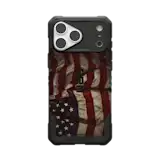 Funda Pathfinder con MagSafe para Apple iPhone - Bandera de EE. UU. Vintage