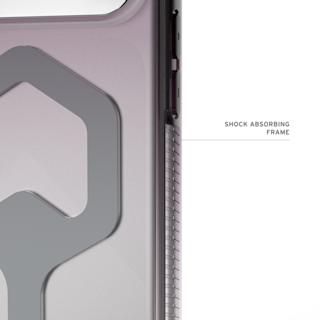 UAG Plyo iPhone 18/17 Pro Max Case iPhone 18 Pro Max in Black/Clear Ombre detail view