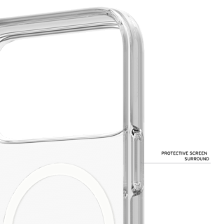 UAG Scout Clear iPhone 18 Pro Max Case iPhone 18 Pro Max in Ice/White detail view