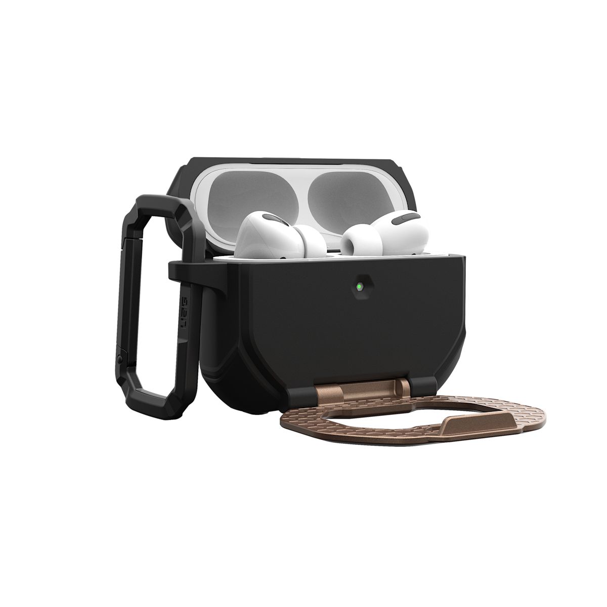 唐揚げ AirPods Pro第3世代 UAG AirPods Pro 3rd Gen, 2025 Case Rugged, Built-in Phone Stand
