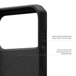 UAG Forged Carbon Fiber iPhone 17 Pro Case - Limited Edition Monarch Pro iPhone 17 Pro in Forged Carbon Fiber/Blue