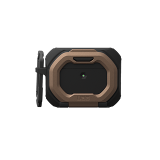 UAG Monarch Case with Built-in Phone Stand for AirPods Pro (3rd Gen, 2025) AirPods Pro (3rd Gen) in Black/Aged Bronze
