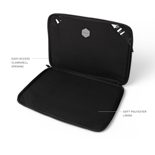 UAG Civilian Sleeve for Surface Laptop Ultra 15" Tablet & Laptop Sleeves case in Black detail view