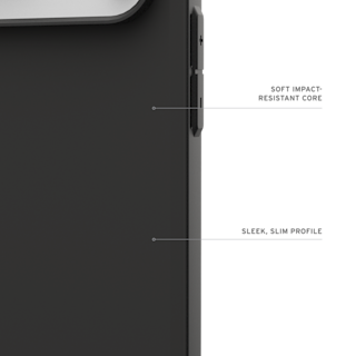 UAG Civilian LT iPhone 18/17 Pro Max Case iPhone 18 Pro Max in Black detail view