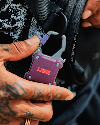 UAG Monarch AirTag Case $44.95 lifestyle view