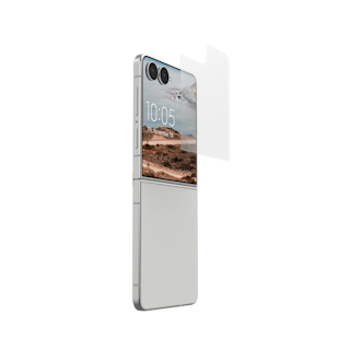 UAG Glass Shield Screen Protector for Galaxy Z Flip8 Z Flip8 case in Clear detail view