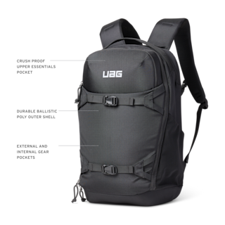 UAG 22L Backpack with DRYOUT® Active Moisture-Removal Technology™ Backpacks case in Black