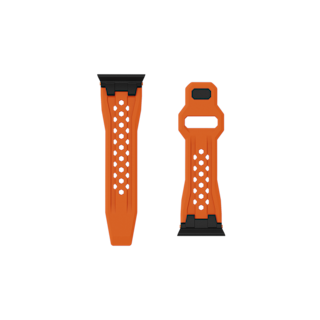 UAG Monarch Strap for Apple Watch Apple Watch case in Orange/Black Titanium