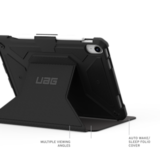 UAG Metropolis Tact.Armr iPad 11" (A16) (11th Gen, 2025) Folio Case iPad 11" (A16) (11th Gen, 2025) in Black