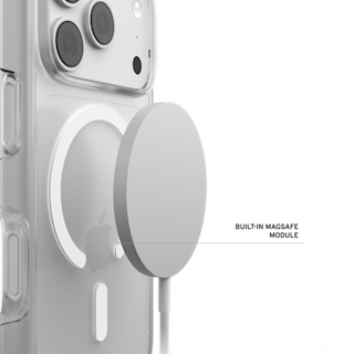 UAG Scout Clear iPhone 18 Pro Case iPhone 18 Pro in Ice/White detail view