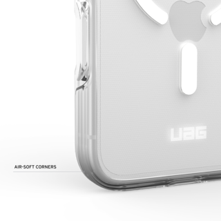 UAG Scout Clear iPhone 18 Pro Max Case iPhone 18 Pro Max in Ice/White detail view