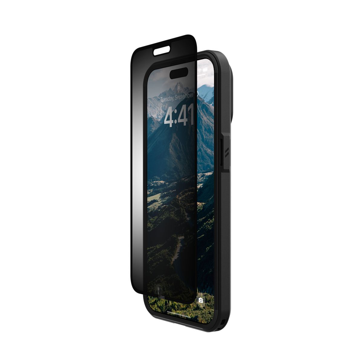 Removable & Reusable 2-Way Privacy Screen For iPhone 15 Pro Max Portrait Tint | Urban Armor Gear Removable & Reusable 2-Way Privacy Screen For iPhone 15 Pro Max Portrait Tint | Urban Armor Gear