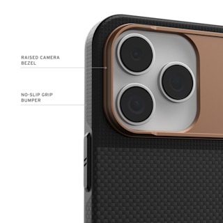 UAG Fibr Armr iPhone 17 Pro Max Case iPhone 17 Pro Max in Kevlar Graphite/Bronze