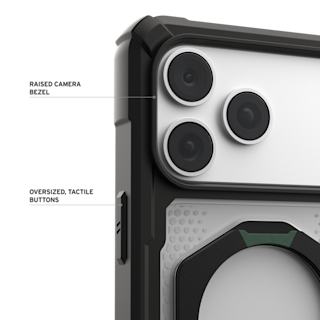 UAG Plasma XTE 360 iPhone 18 Pro Max Case iPhone 18 Pro Max in Black/Clear detail view