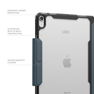 UAG Essential Armor iPad Air 11" (M3, 7th Gen, 2025) Folio Case iPad Air 11" (M3, 7th Gen, 2025) in Cloud Blue