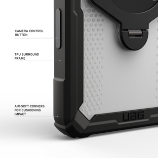 UAG Plasma XTE 360 iPhone 18 Pro Max Case iPhone 18 Pro Max in Black/Clear detail view