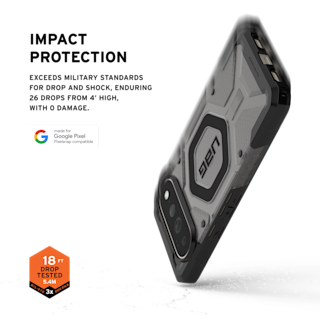 UAG Pathfinder Clear Pixel 11 Pro XL Case Pixel 11 Pro XL in Ash/Black