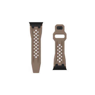 UAG Monarch Strap for Apple Watch Ultra 3, Ultra 2, Ultra Apple Watch Ultra 3/Ultra 2/Ultra case in Dark Earth/Black Titanium