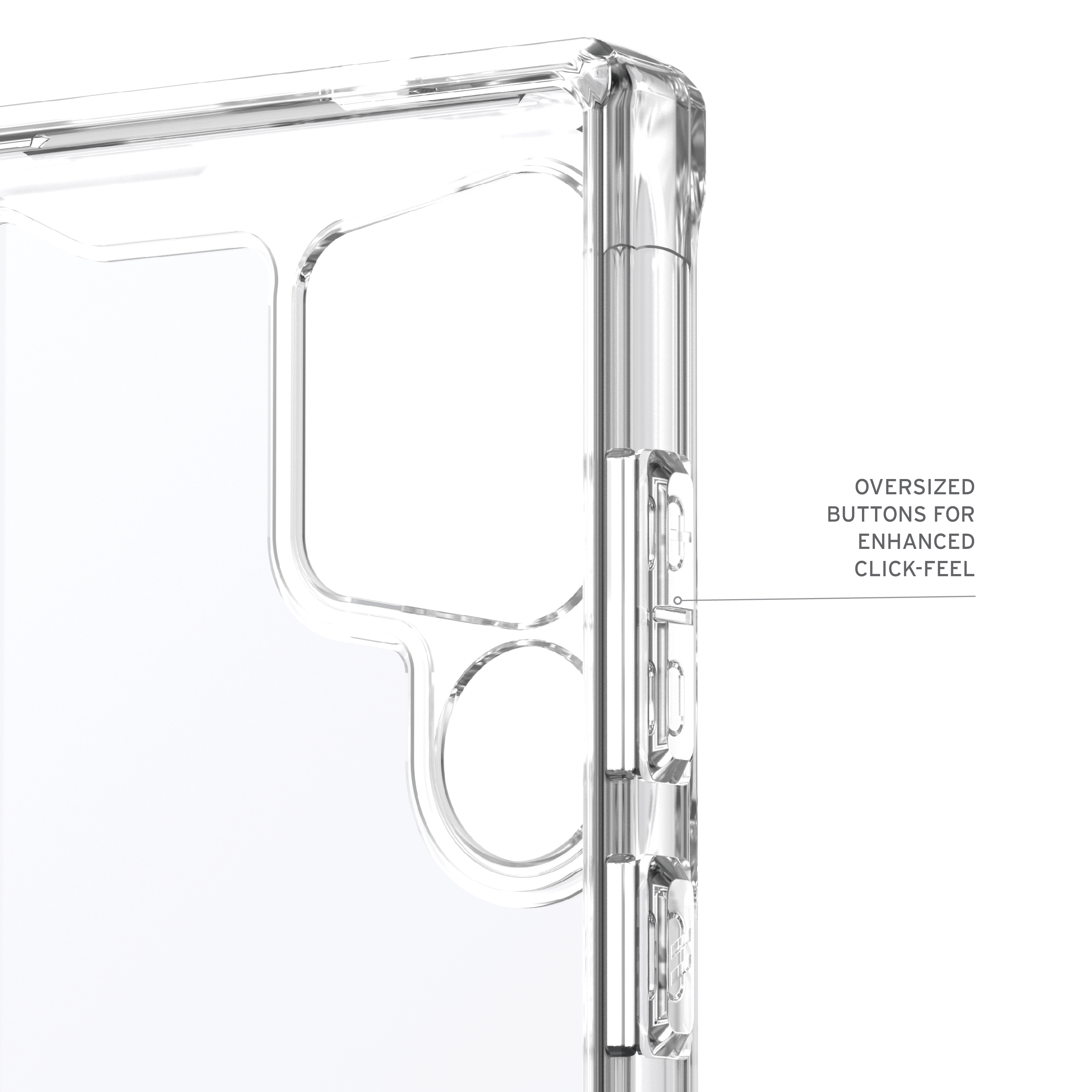 UAG Galaxy S24 Ultra Case Clear Protective Plyo Rugged