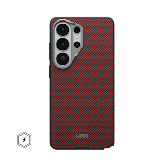 UAG Fibr Armr Galaxy S26 Ultra Case - Limited Edition Galaxy S26 Ultra in Solar Flare/Charcoal