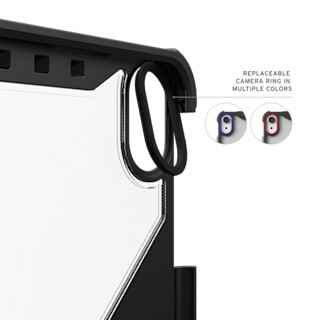 UAG Plyo LT iPad Air 11" (M2, 6th Gen, 2024) Folio Case iPad Air 11" (M2, 6th Gen, 2024) in Ice/Black
