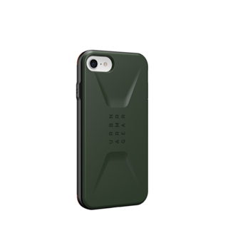 UAG Civilian Series iPhone SE (2022) Case iPhone SE (2022) in Olive detail view