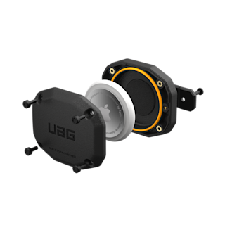 UAG Essential Armor AirTag Case AirTag in Black detail view