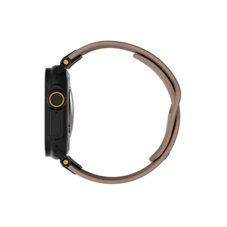 UAG Monarch Strap for Apple Watch Ultra 3, Ultra 2, Ultra Apple Watch Ultra 3/Ultra 2/Ultra case in Dark Earth/Black Titanium