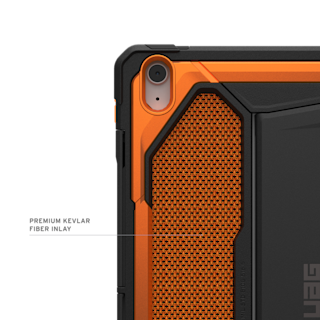 UAG Monarch iPad Air 13" (M2, 1st Gen, 2024) Case iPad Air 13" (M2, 1st Gen, 2024) in Monarch / Kevlar Burnt Orange