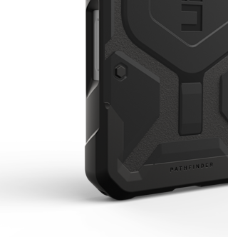 UAG Pathfinder iPhone 18 Pro Case iPhone 18 Pro in Black detail view