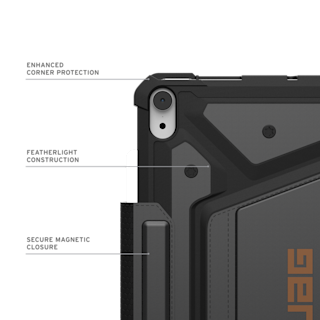 UAG Metropolis SE iPad Air 11" (M4, 8th Gen, 2026) Folio Case iPad Air 11" (M4, 8th Gen, 2026) in Black/Bronze