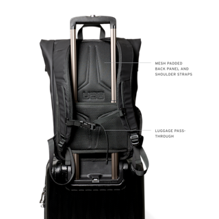 UAG 18L Rolltop Backpack with DRYOUT® Active Moisture-Removal Technology™ Backpacks case in Black