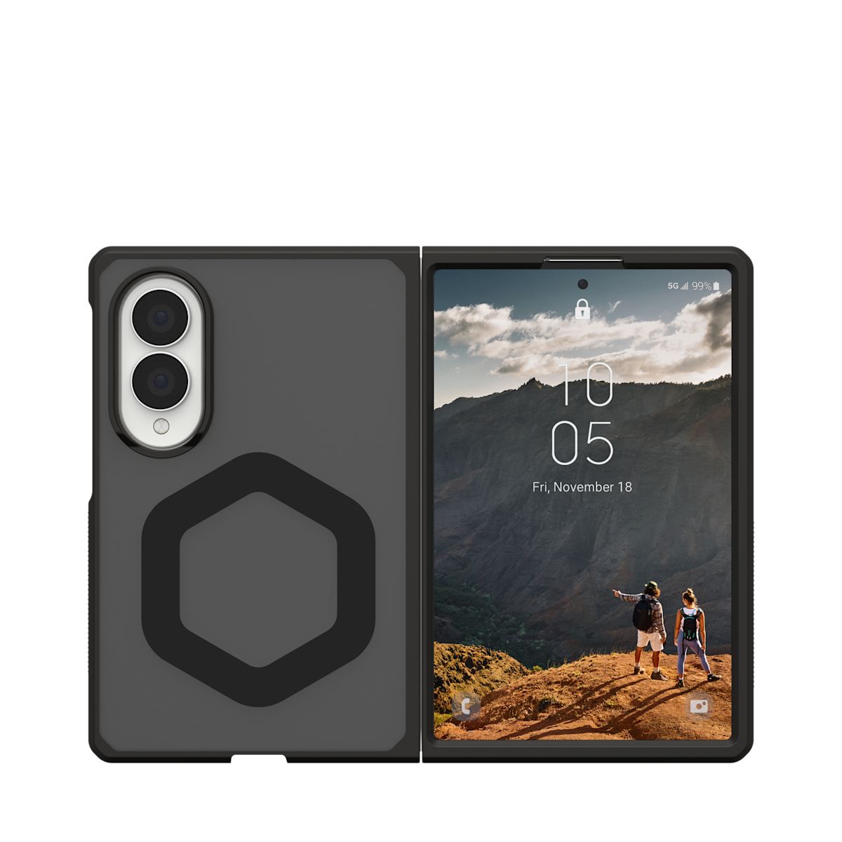 新品未開封 MY RUGGED 211 UAG Mouve Galaxy Z Fold8 Case MagSafe Compatible Military-Grade