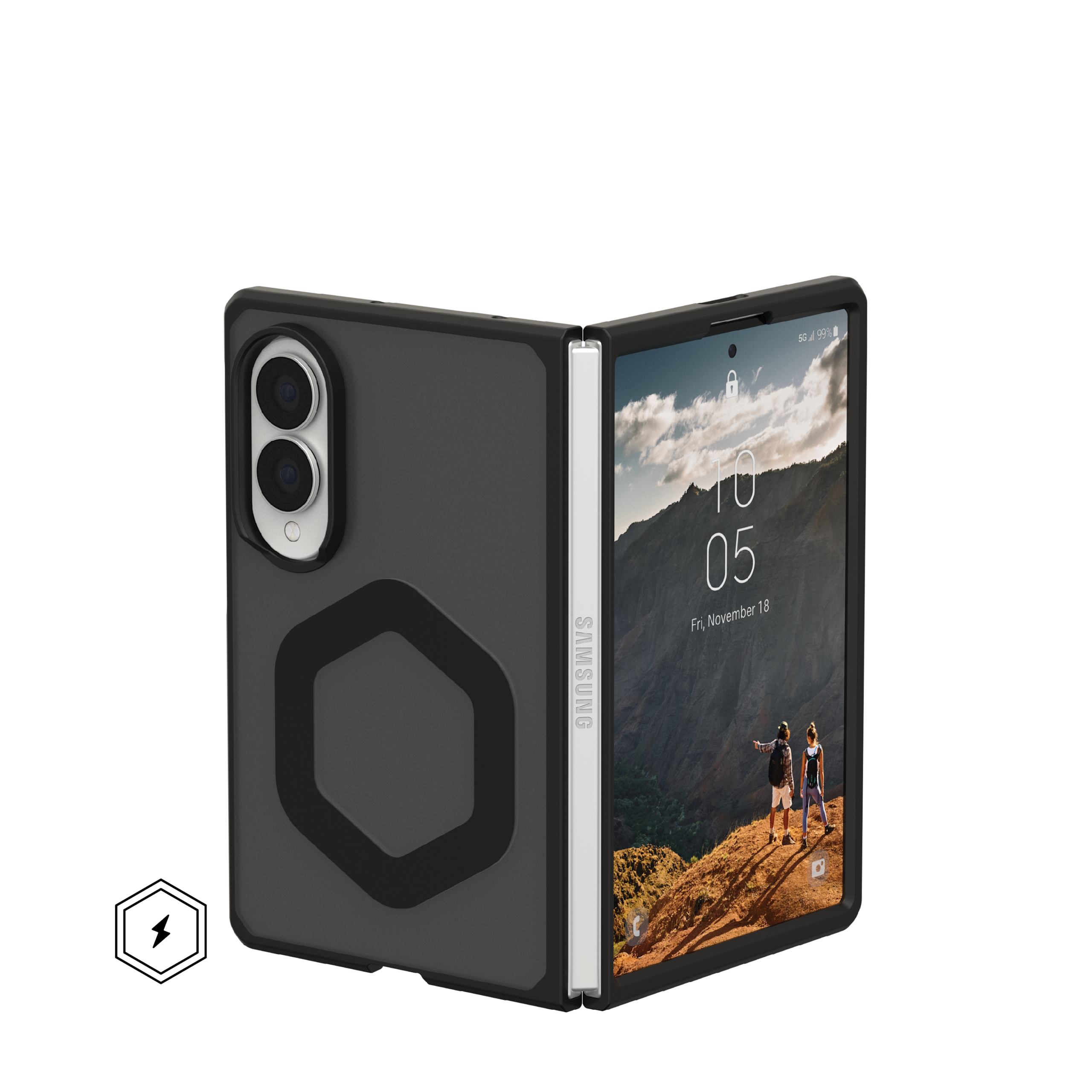 UAG Mouve Galaxy Z Fold8 Case MagSafe Compatible Military-Grade